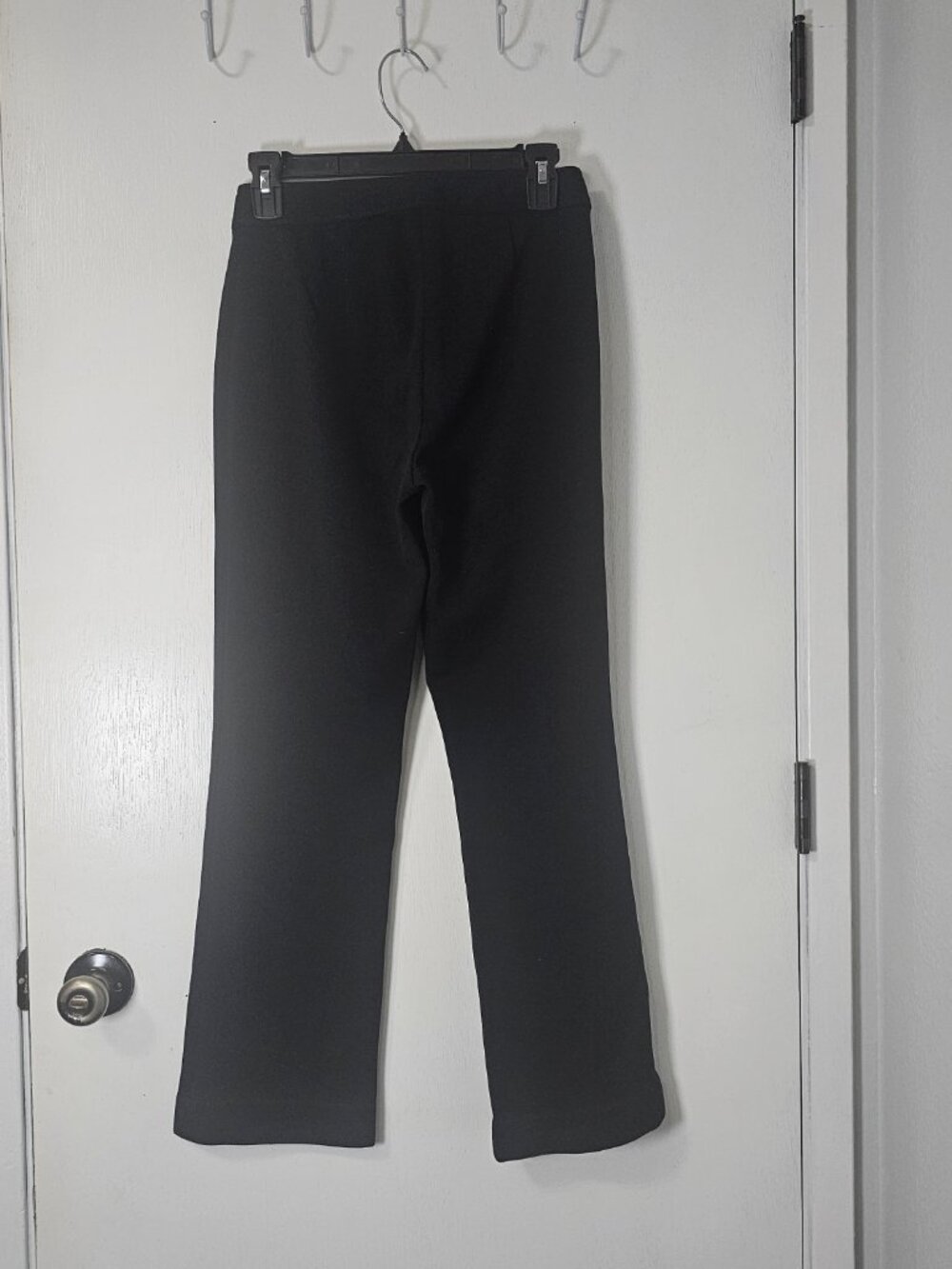 Women's Essence Black Structured Trousers – Size 36 – Classic Fit - Picture 3 of 8
